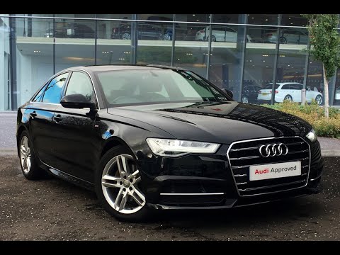 BK17UYY AUDI A6 TDI ULTRA S LINE BLACK 2017, West London Audi