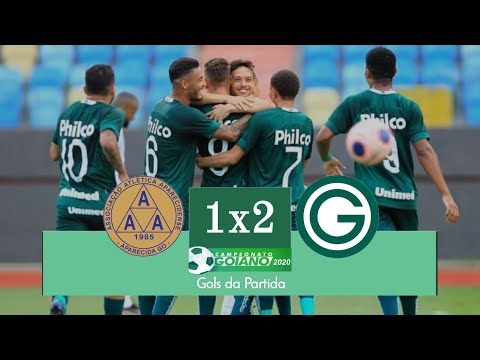 Gols e lances de Aparecidense x Goiás