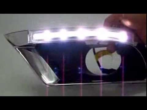 Aurion/Camry 2010-2012 10-12 DRL Daytime Running LED w/Fog Light Cover TOYOTA