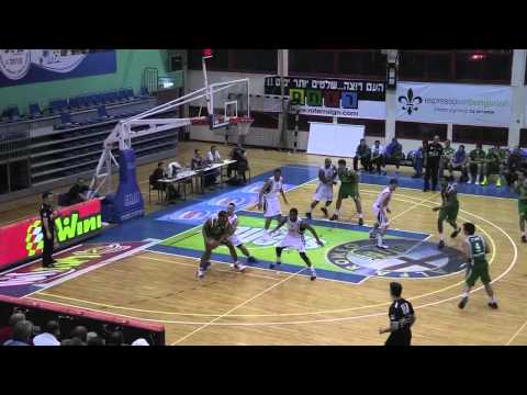 2011/12 Maccabi Bazan Haifa vs. Bnei Hasharon  Game # 24 Highlights