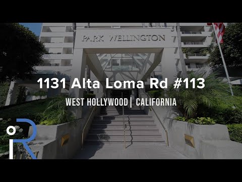 West Hollywood Condo For Sale | 1131 Alta Loma Rd #113