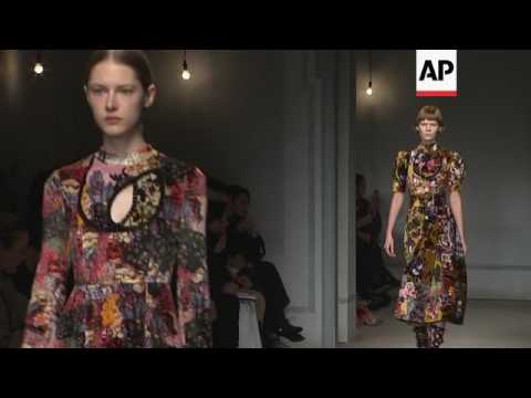 Full-length dresses take the honors at Erdem
