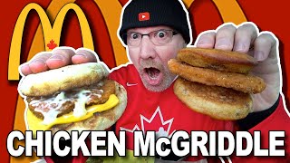 McDonald's 🍔🍟 CHICKEN McGRIDDLE & CHICKEN McMUFFIN
