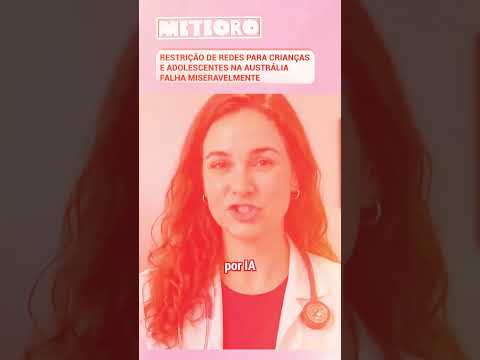 RESTRIÇÃO DE REDES PARA CRIANÇAS E ADOLESCENTES NA AUSTRÁLIA FALHA MISERAVELMENTE
