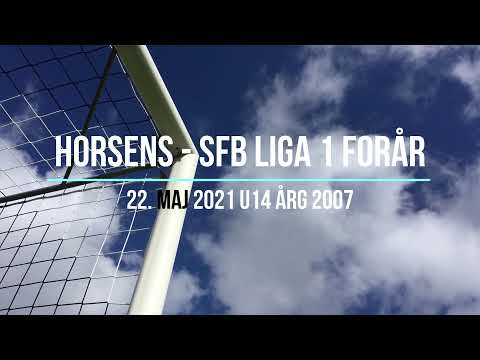 U14 Liga 1 Horsens - SFB Oure FA 22. maj 2021