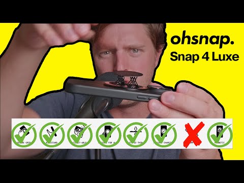 Ohsnap Snap 4 Luxe phone grip review