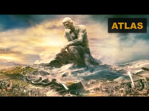 Atlas – the titan god that was responsible for bearing the weight of the heavens on his shoulders!