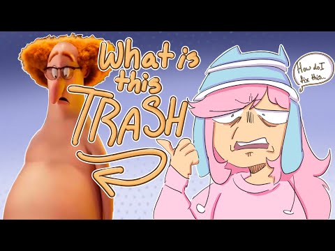 Can I fix these HORRIBLE designs? || Hotel Transylvania  4 Redesign