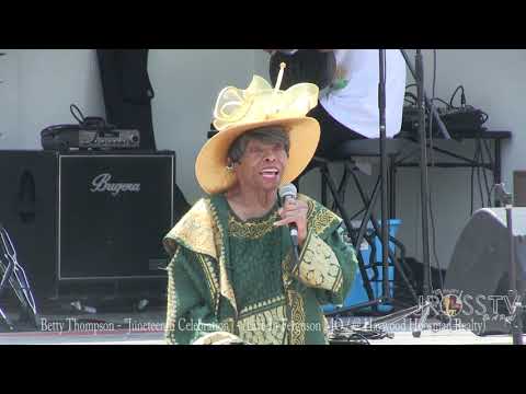James Ross @ Betty Thompson - "Juneteenth Celebration" - Haywood Hoosman - (www.Jross-tv.com)