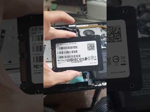 Laptop HP cambio de HDD a SSD #shorts #viral #youtubeshorts #subscribe