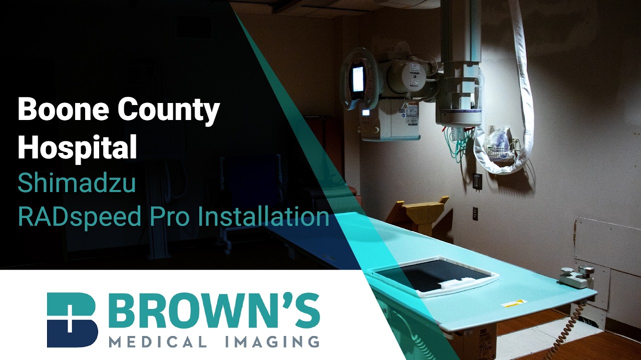 Shimadzu Radspeed Pro Installation For Boone County Hospital