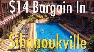 My $14 Bargain Room In Sihanoukville, Cambodia - Beach Road Hotel