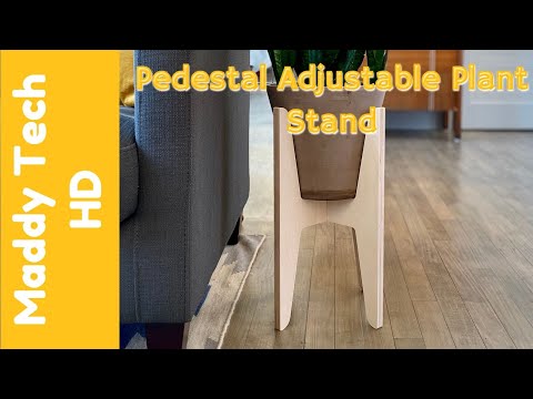 Pedestal Adjustable Plant Stand | An adjustable, flat-pack plant stand | How to use Plant Stand