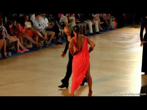 FINAL CAMPEONATO DE ESPAÑA LATINOS 2013, Vilanova i La Geltrú. Pedro Villa y Ana Castro