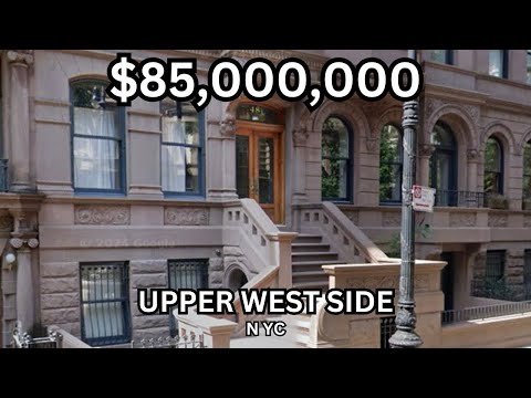 $85,000,000 Upper West Side Townhouse w Pool, Roof Terrace, Garden | NYC Real Estate