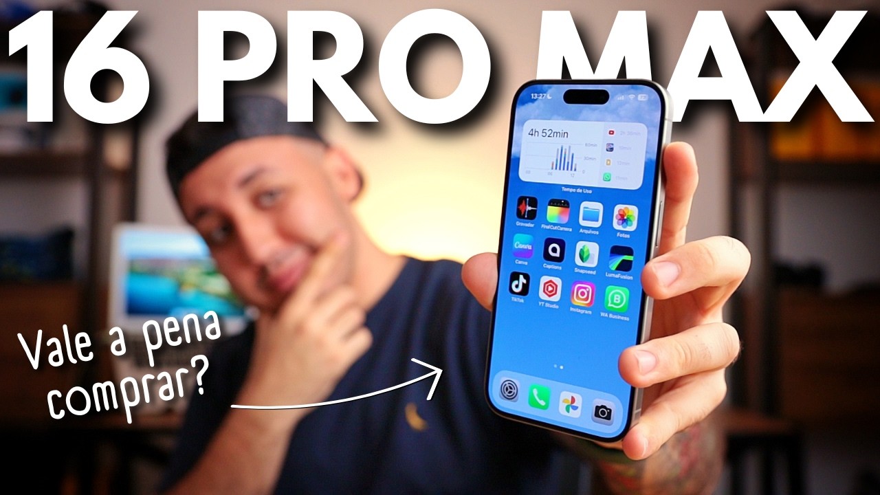 🚨 IPHONE 16 PRO MAX: A VERDADE sobre o NOVO CELULAR DA APPLE (Assista ANTES de comprar)