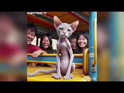 Hanno riso del gatto magro... finché non si è trasformato in un SUPER EROE! #gatto #gatti #amanti...