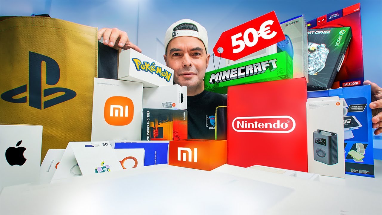 OS MELHORES PRESENTES de NATAL que podes oferecer até 50€