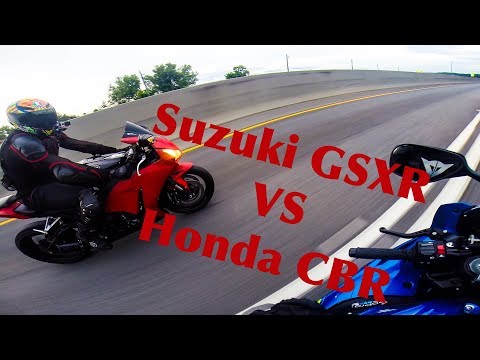 2014 Suzuki GSXR 1000 vs 2012 Honda CBR 1000rr