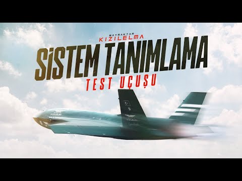 Bayraktar #KIZILELMA | Sistem Tanımlama Uçuş Testi
