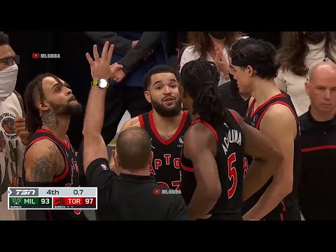 Fred VanVleet: "dont f***ing move" "they can't win the game" 😀👌