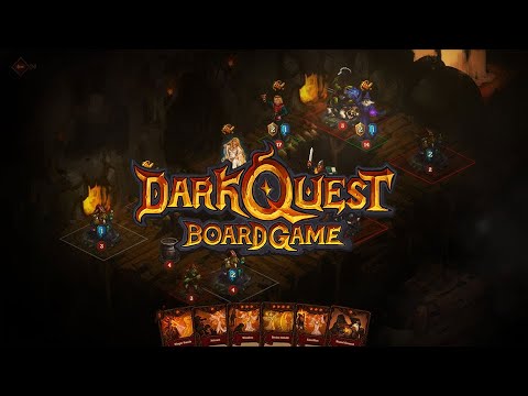 Dark Quest Board Game Gameplay