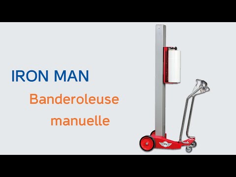 Banderoleuse manuelle pour tous types de charges palettisées - SEDIRONMAN_1