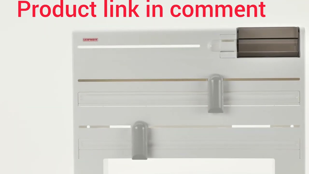 Leifheit Parat Plus Kitchen Roll Holder, Wall Mounted