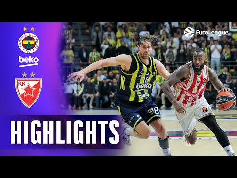 Moneke Brings the Fire | Fenerbahce - Crvena Zvezda | R3 BASKETBALL HIGHLIGHTS 2025-26