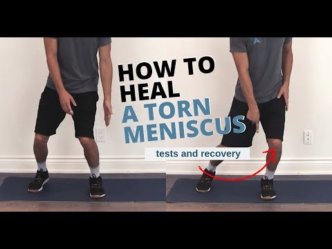 Knee Meniscus Tear Tests and Exercises for Full Recovery
