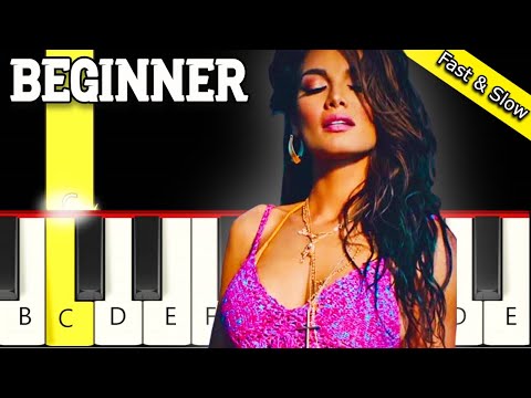 Despacito - Fast and Slow Piano Tutorial - Beginner