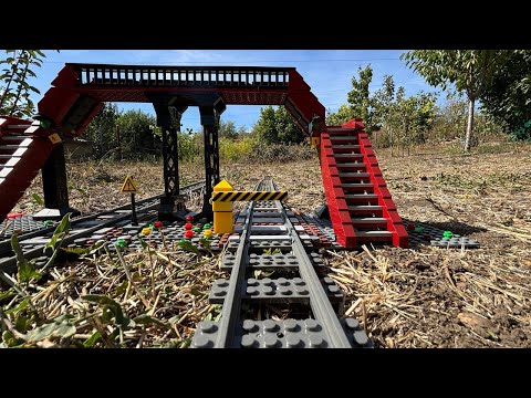 LEGO POV High-Speed Passenger Train 60051 - Testride Garden - OnBoard View