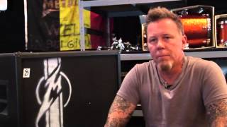 A rare interview with James Hetfield from Absent/movie