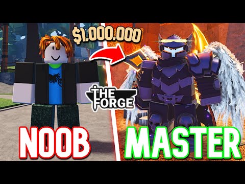 Going from Noob to MASTER in 50 Hours - The Forge Roblox!
