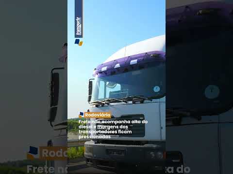 Frete não acompanha alta do diesel e pressiona margens dos transportadores