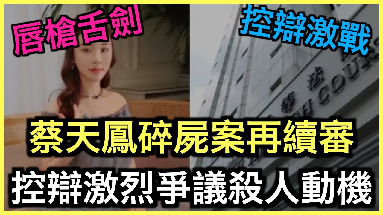 蔡天鳳案￼｜蔡天鳳碎屍案再續審！控辯雙方￼法庭激辯！母親怒斥辯方言論等同殺人！｜土炮新聞台