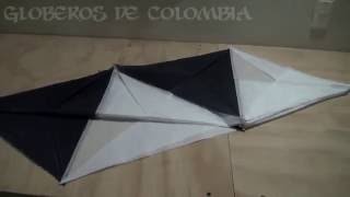 Rescatando la tradición 3: Tutorial Globo de 20 puntas: Icosaedro
