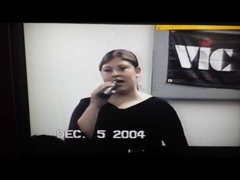 Morgan's second song in public 12/5/2004