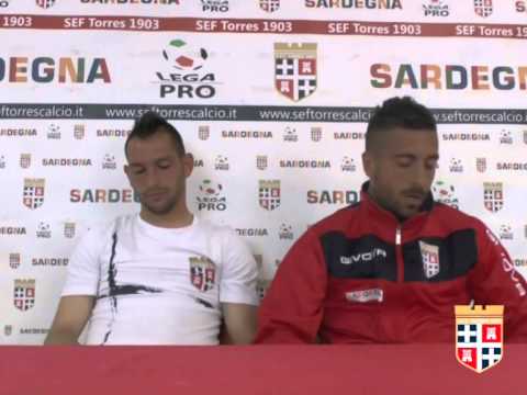 La sala stampa di Torres - Unione Venezia 2-1