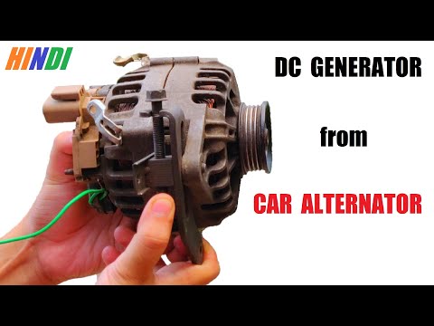 REUSE 12V Car Alternator to DC Generator 500W डीसी जनरेटर 500W के लिए 12V कार अल्टरनेटर
