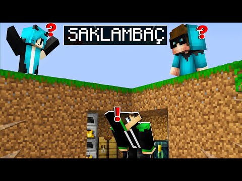 KAAN EFE VE İLAYDA SAKLAMBAÇ OYNUYOR - Minecraft