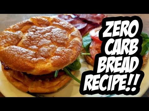 Zero Carb Bread Recipe!! CLOUD BREAD