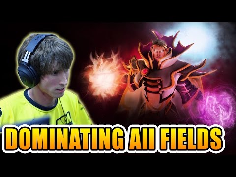 Dendi Dota 2 [Invoker] DOMINATING All FIELDS