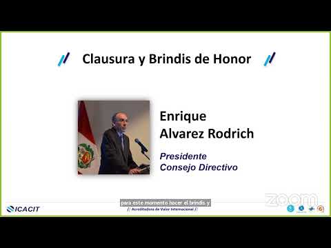 Ceremonia de Acreditación ICACIT 2023