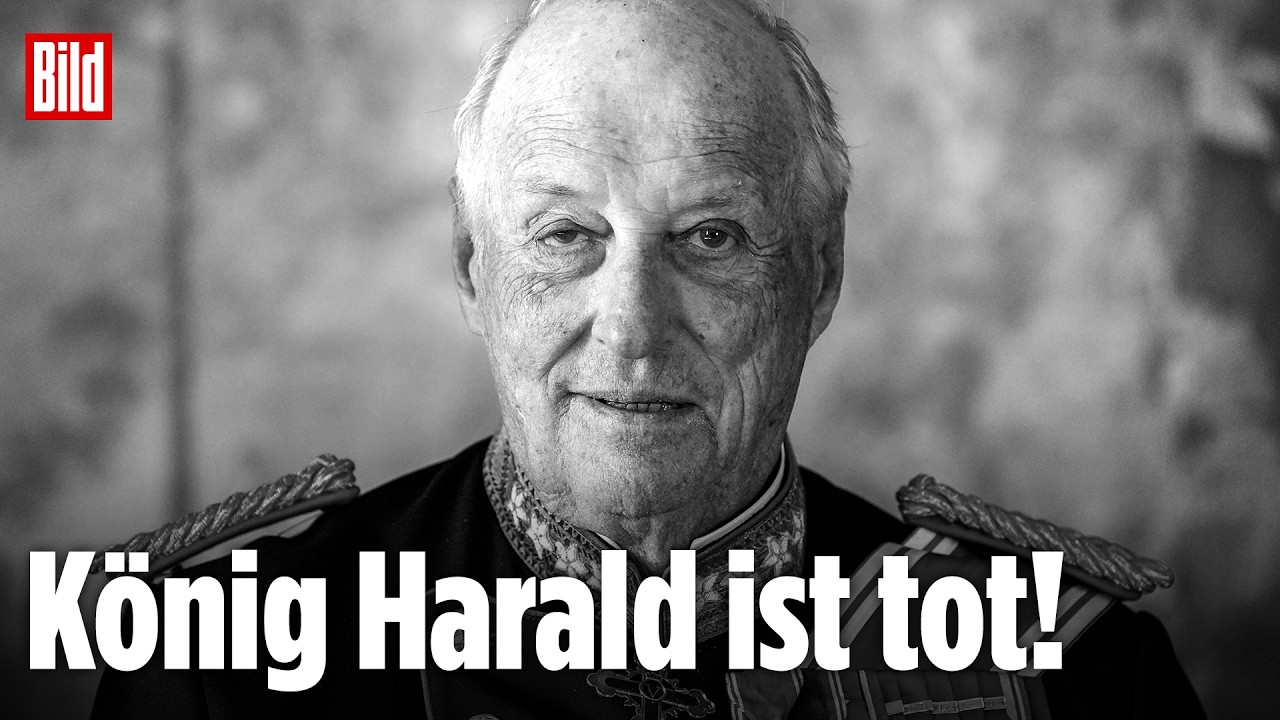 NORWEGEN: König Harald V. ist tot – Beliebter Monarch mit 89 Jahren gestorben!