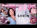 HUGE SHEIN ACCESSORIES HAUL 50 Items Purses Handmade Nails Keychains Jewelry Blind Boxes