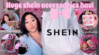 Download lagu HUGE SHEIN ACCESSORIES HAUL | 50  items ( purses, handmade nails, keychains, jewelry & blind boxes) mp3