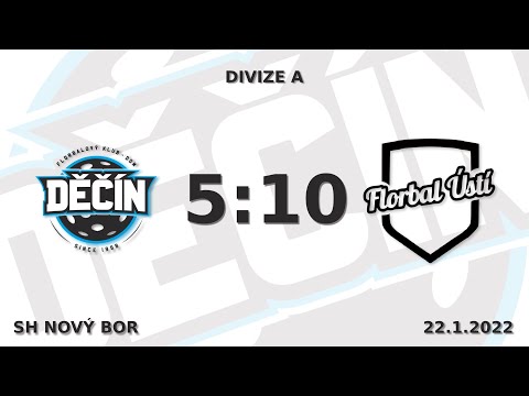 Sestřih utkání Děčín vs. Florbal Ústí B