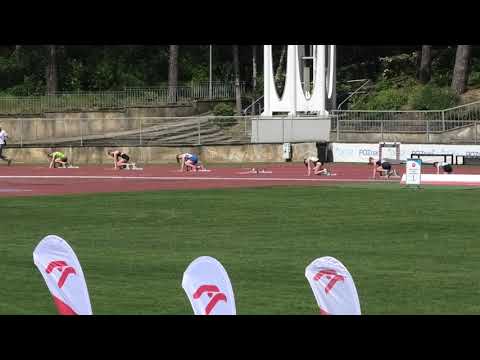 200m kobiet U18 bieg 1 - Poznań 20230527