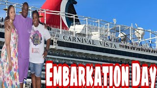 Carnival Vista July 15-22, 2023: Embarkation Day! #carnivalvista #cruise #carnival #comment